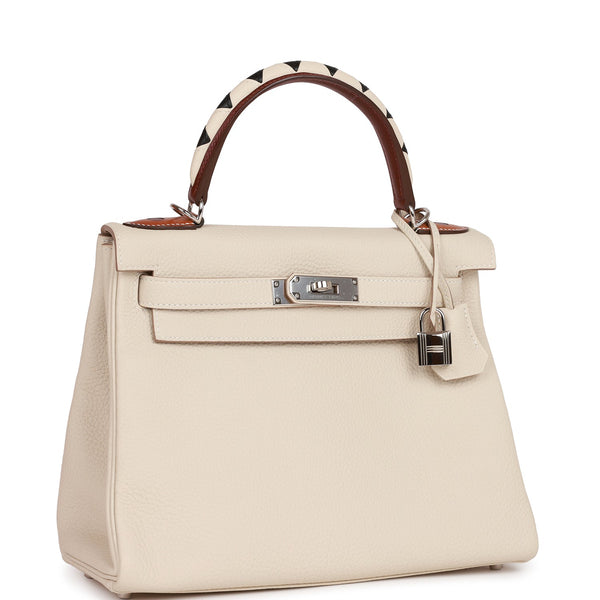 Hermes Kelly Retourne 28 Craie Togo Gold Hardware – Madison Avenue