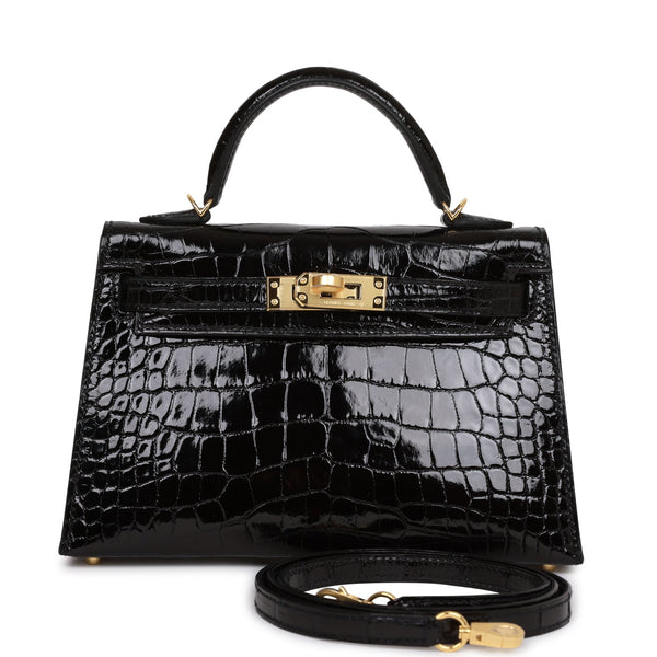 Hermes Kelly Sellier 20 Vert Jade Shiny Alligator Gold Hardware – Madison  Avenue Couture