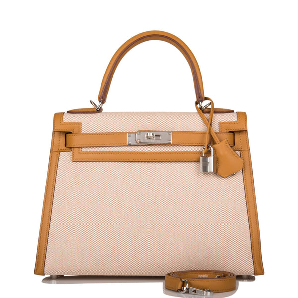 Hermès Kelly Sellier 28 Epsom SECIAL ORDER Taupe Cream Leather ref