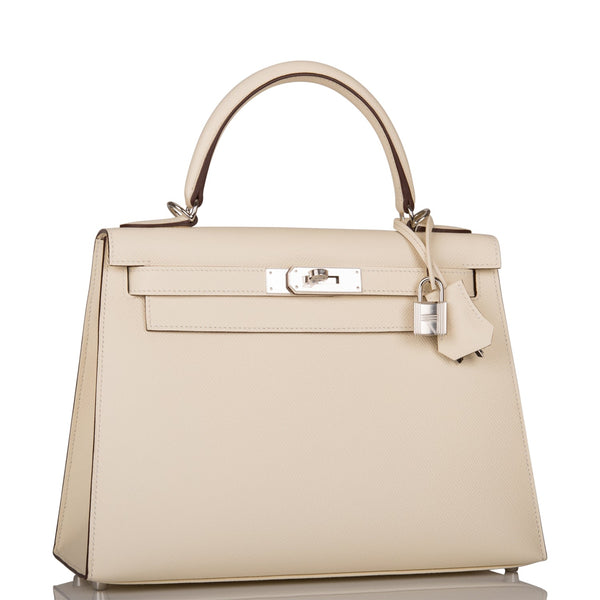 Hermes Kelly Sellier 28 Gris Meyer Epsom Gold Hardware – Madison Avenue  Couture
