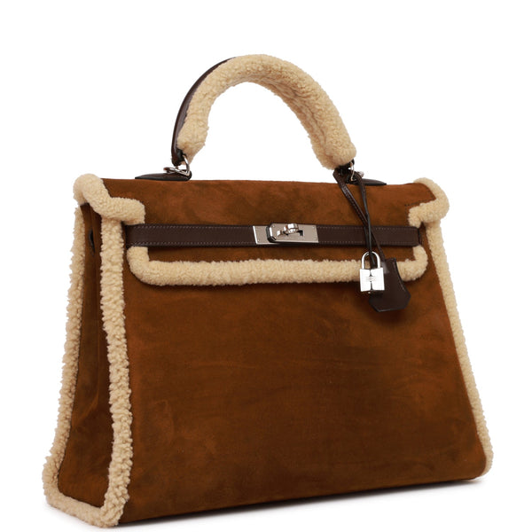 Hermès Kelly 35 Limited Edition Teddy Shearling Bag – ZAK BAGS ©️