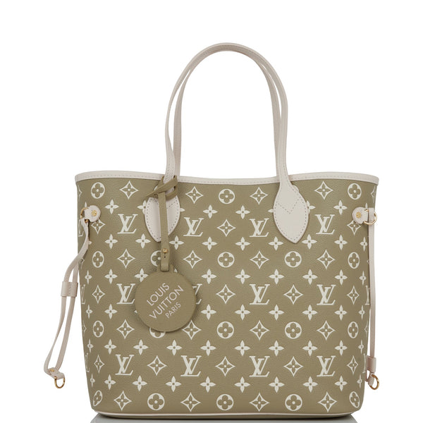 Louis Vuitton Neverfull NM Tote Spring in The City Monogram Giant Canvas mm Green