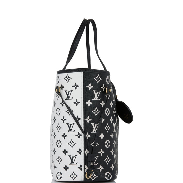 Neverfull MM w/ Pouch 'Spring in the City' Giant Monogram – Keeks