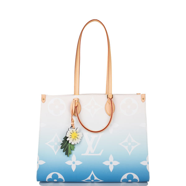 LOUIS VUITTON Monogram Giant By The Pool Onthego GM Blue - MyDesignerly