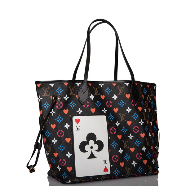 LOUIS VUITTON Monogram Game On Neverfull MM Tote Bag Multicolor M57462 LV  34430