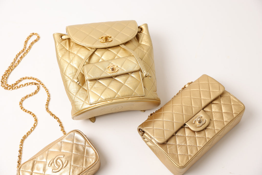 Favorite Chanel Vintage: The Vanity Bag & Duma Backpack