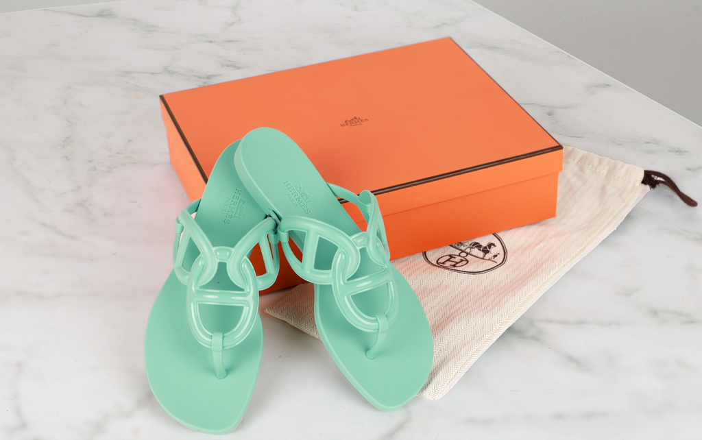 Sandal sales jelly hermes