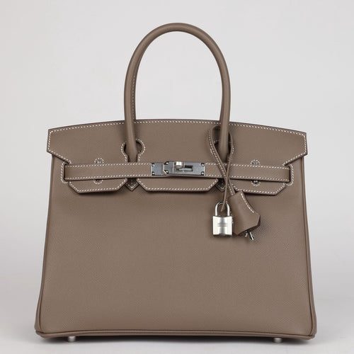 Hermes Birkin 30cm Etoupe Epsom PHW