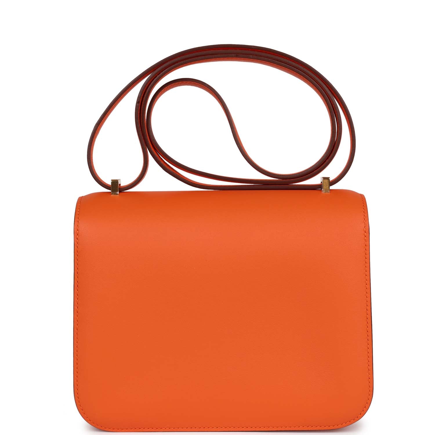 Hermes Constance 18 Orange Swift Gold Hardware – Madison Avenue Couture