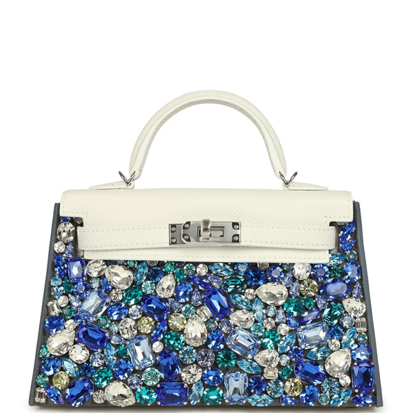 Bag Bestie x LeBag Paris Blue Ocean Treasure Swarovski Crystal Cover