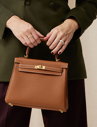 5 WAYS TO TURN THE HERMES KELLY POCHETTE INTO A SHOULDER BAG *game