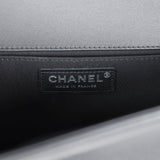 Chanel Medium Boy Bag SO Black Calfskin Black Hardware