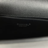 Chanel Medium Boy Bag Black Caviar Aged Ruthenium Hardware