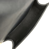 Pre-owned Chanel Medium Boy Bag Black Velvet Antique Gold Hardware