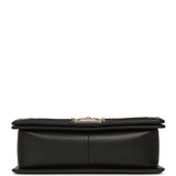Pre-owned Chanel Boy Bag Black Python, Calfskin Matte Silver Hardware - Thumbnail View 6