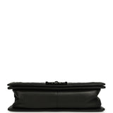Pre-owned Chanel Medium Boy Bag So Black Caviar Black Hardware - Thumbnail View 6