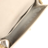 Pre-owned Chanel Medium Boy Bag Grey Caviar Antique Gold Hardware - Thumbnail View 8