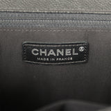Pre-owned Chanel Medium Boy Bag Black Caviar Ruthenium Hardware - Thumbnail View 10