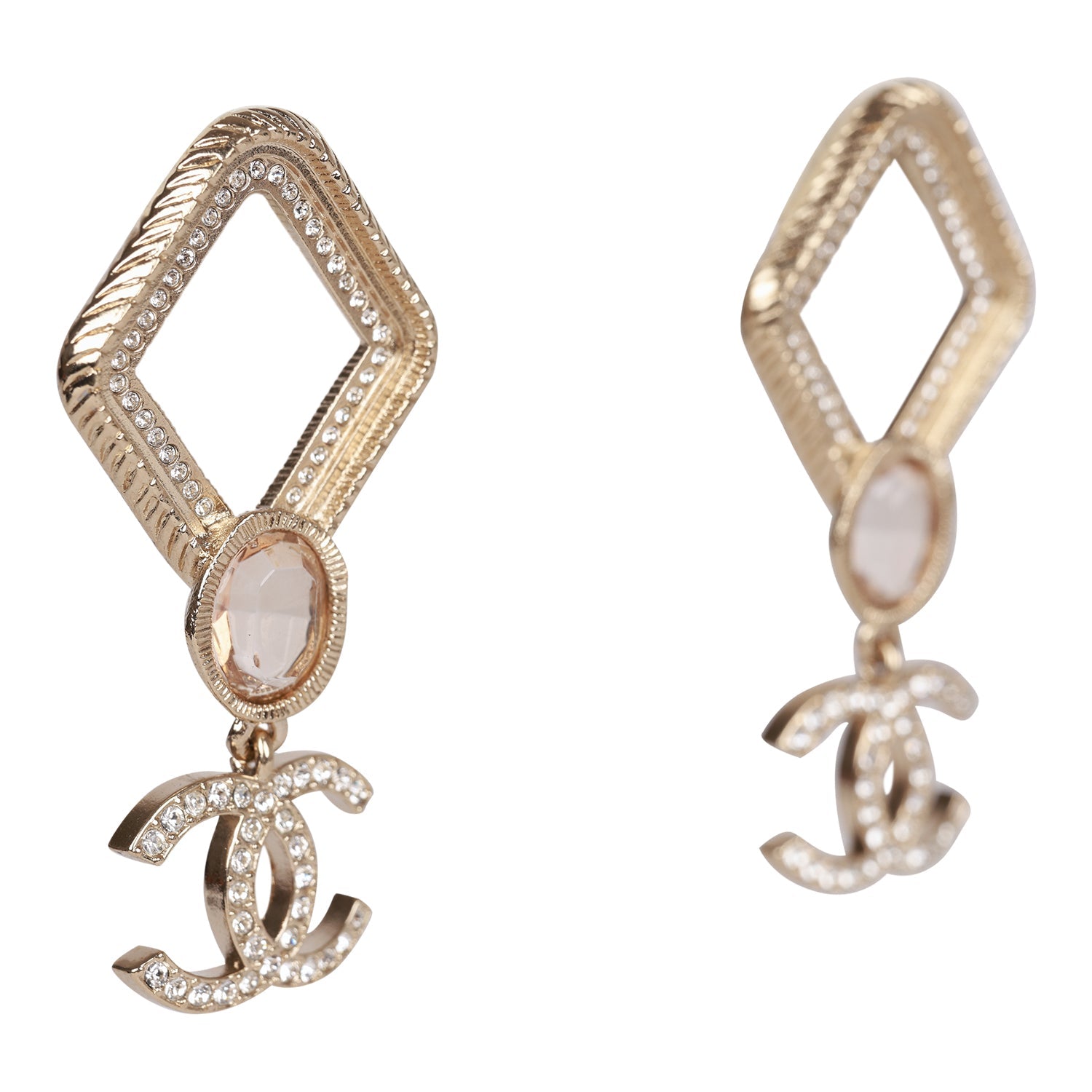 CC PINK GOLD EARRINGS