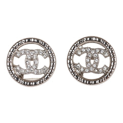 Chanel on sale silver studs