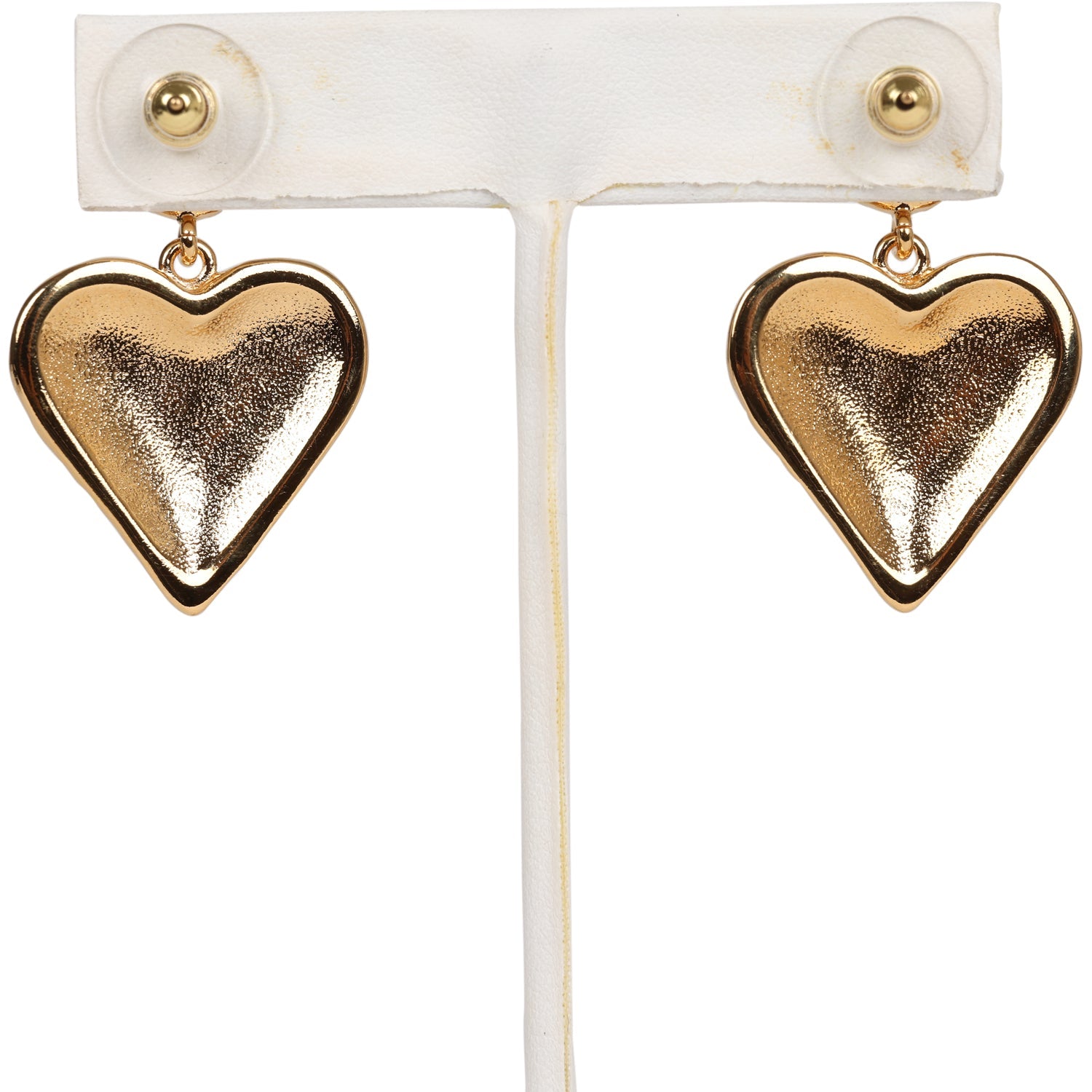 CC Enamel Black Gold Earrings