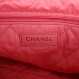 Chanel Small 22 Bag Pink Calfskin Gold Hardware