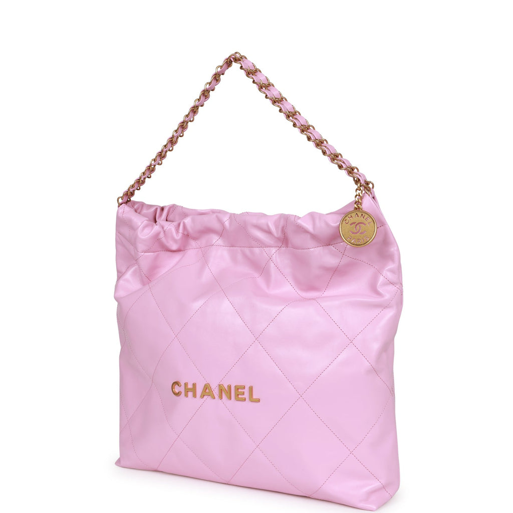 Chanel Chanel 22 Womens Shoulder Bags, Pink