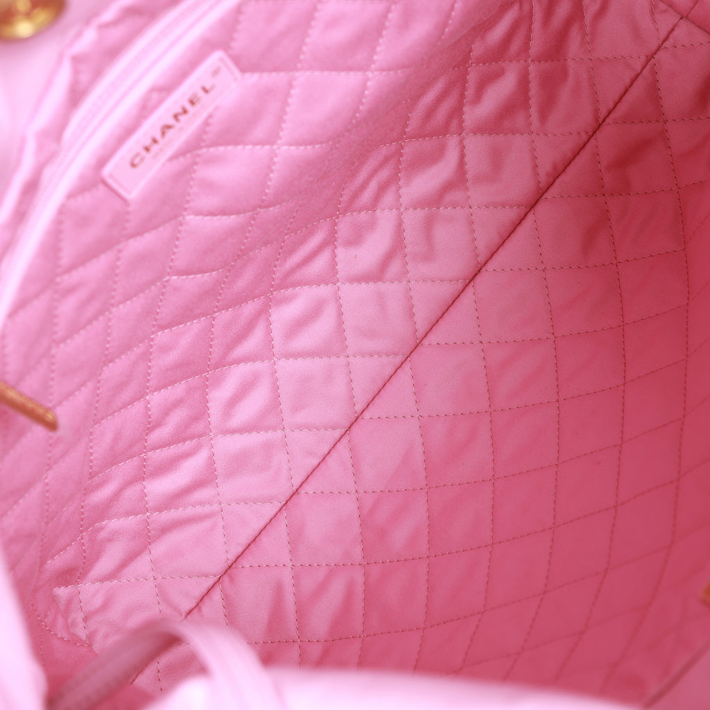 Chanel Medallion Tote Bag Pink