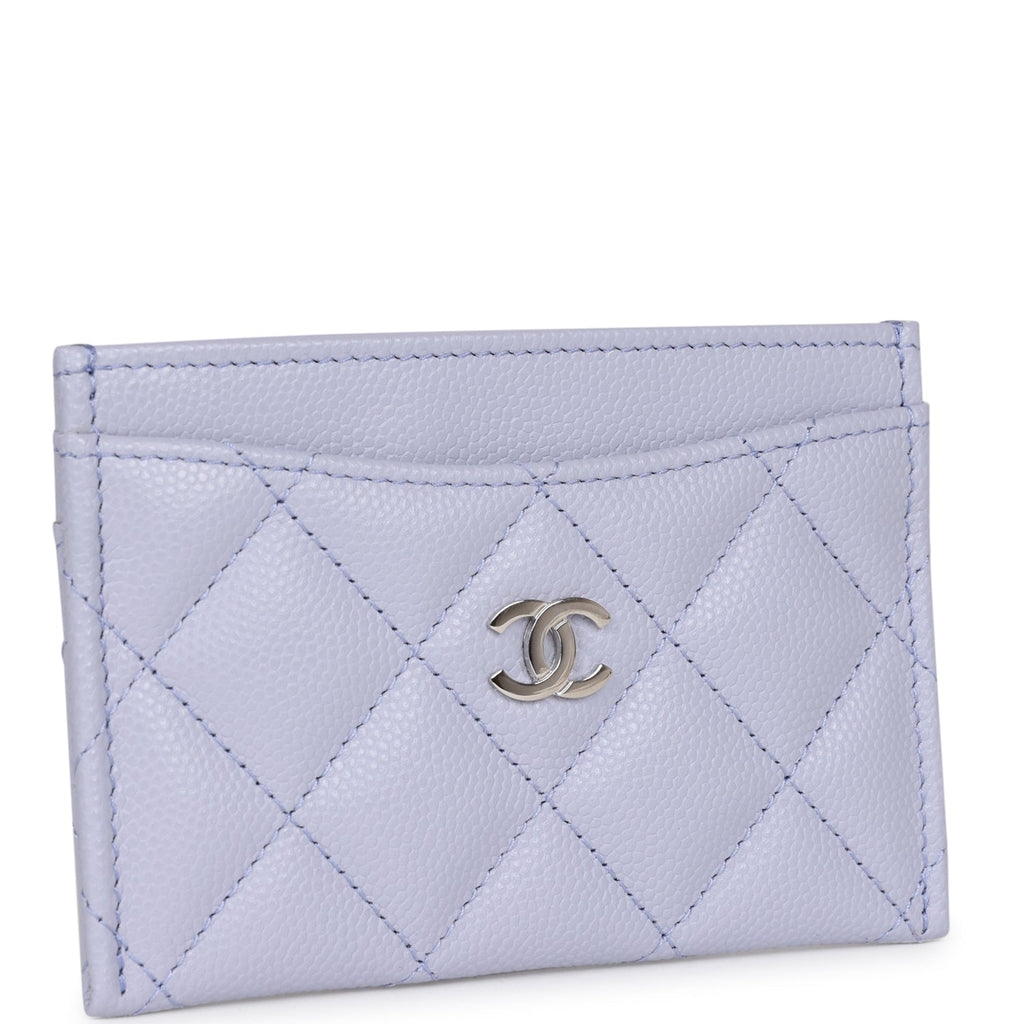 Chanel Black Lambskin Flap Card Holder Wallet - New in Box - The