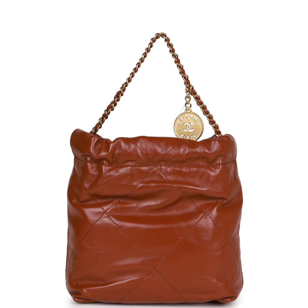 Chanel Vintage Red Ostrich Leather Drawstring Bag by WP Diamonds – myGemma