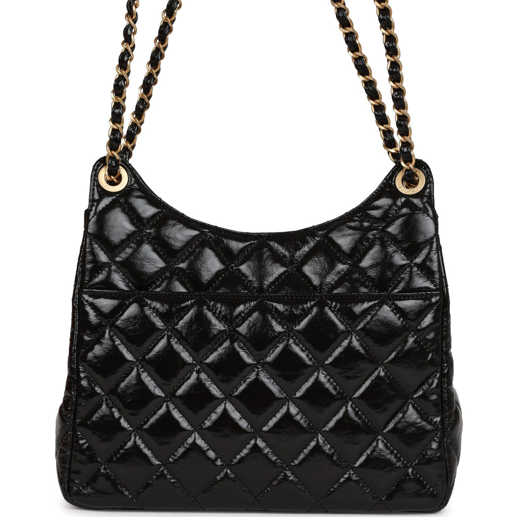 large black chanel handbag new