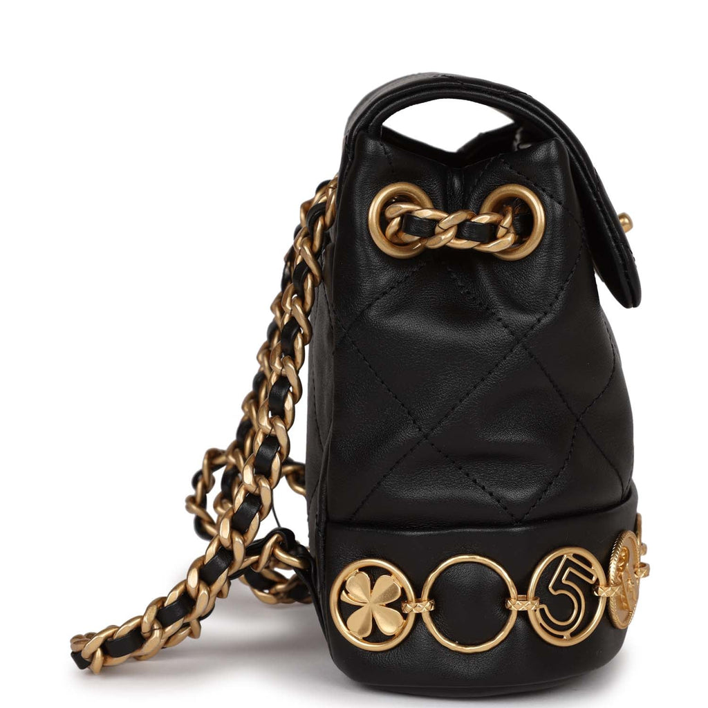 Chanel Lucky Charms Reissue Wallet on Chain Quilted Calfskin at