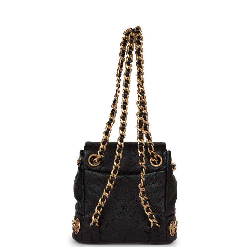 Chanel Lambskin Quilted CC Charm Tote