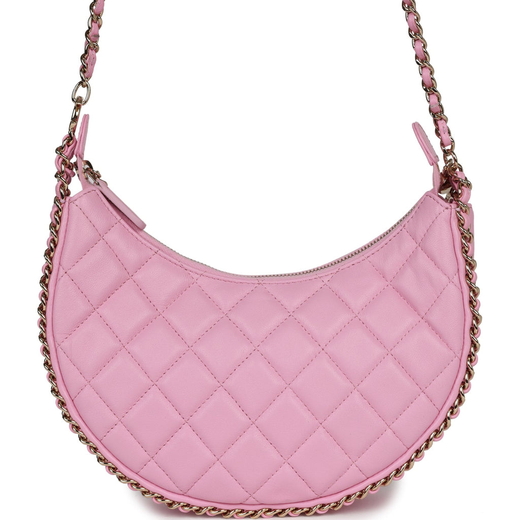 small chanel pink bag