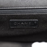 Chanel City Rock Medium Flap Black Goatskin Ruthenium Hardware
