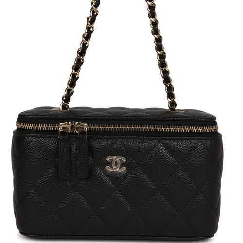 Chanel Small Vanity with Classic Chain, Luxury, Bags & Wallets on