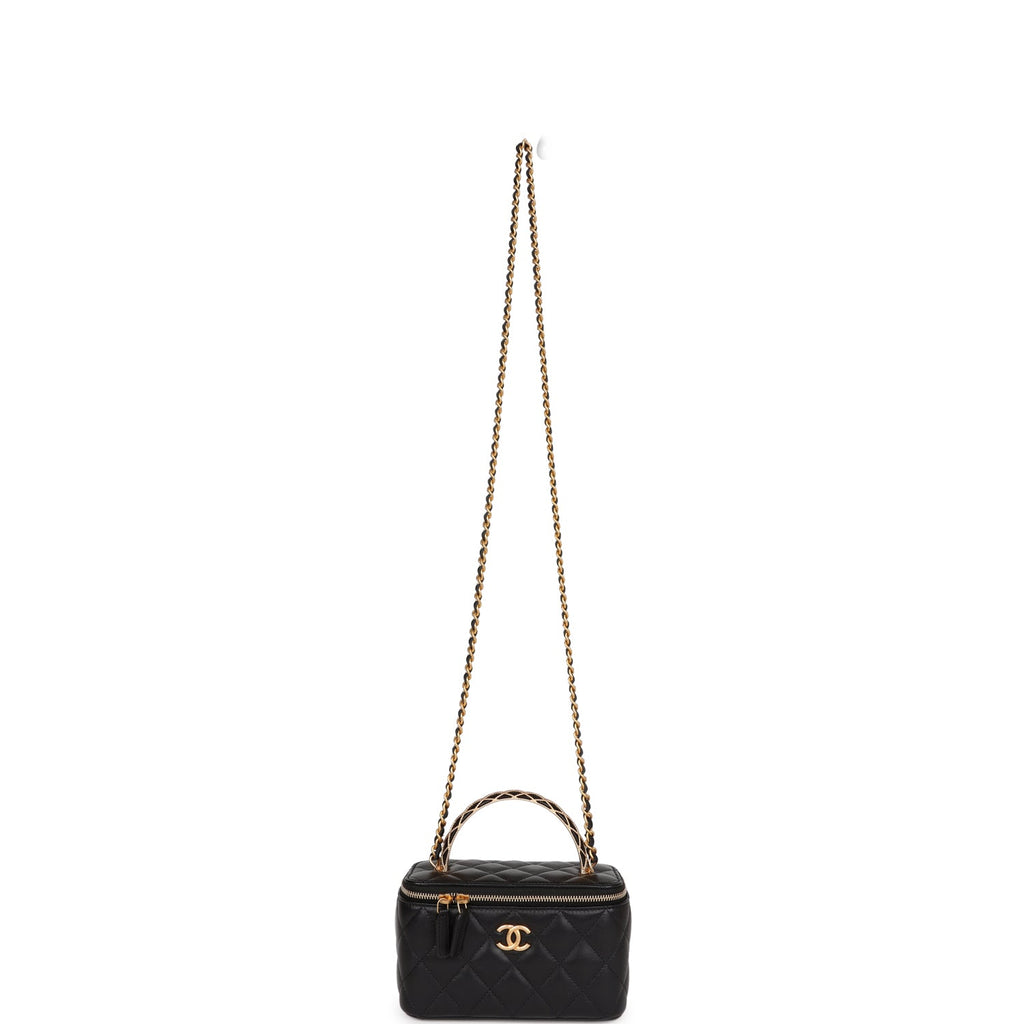 Chanel Filigree Vanity Chanel Vanity Case Price Chanel Black