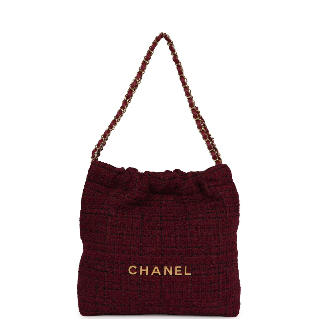 Chanel tweed 22Bag small