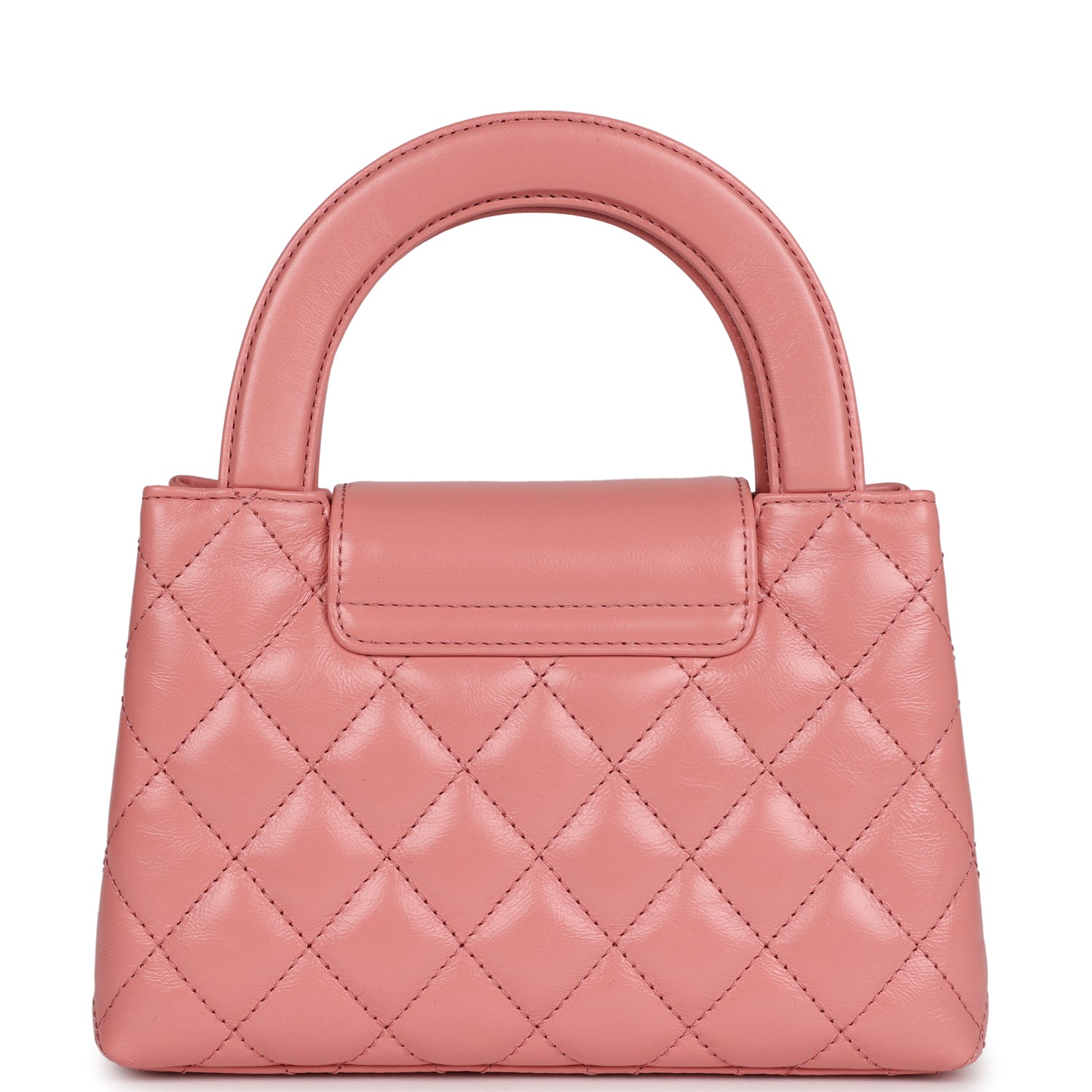 KELLY SHOPPING BAG 19 IN LIGHT PINK CALFSKIN GOLD HARDWARE