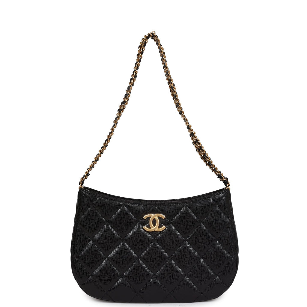 Chanel hobo bag black Clearance