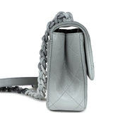 Chanel Small Flap Bag Grey Ombre Caviar Lacquered Metal Hardware