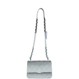 Chanel Small Flap Bag Grey Ombre Caviar Lacquered Metal Hardware