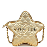 Chanel Star Bag Metallic Gold Lambskin Gold Hardware