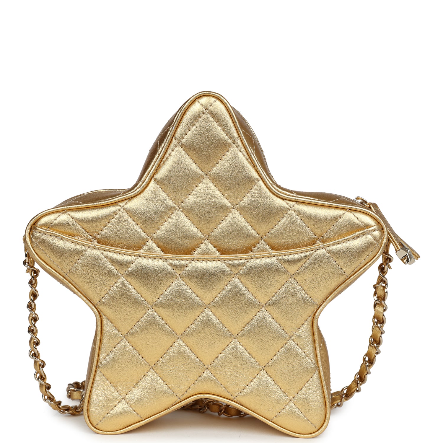 Chanel Star Bag Metallic Gold Lambskin Gold Hardware – Madison Avenue ...