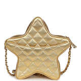 Chanel Star Bag Metallic Gold Lambskin Gold Hardware