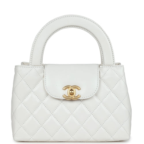 Chanel Red Quilted Caviar Leather Mini Coco Handle Bag | Yoogi's Closet