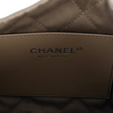 Chanel Mini 22 Bag White Calfskin Rainbow Hardware