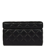 Chanel CC Jewelry Box Black Lambskin Gold Hardware