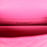 Chanel Small Coco Handle Dark Pink Caviar Light Gold Hardware