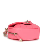 Chanel CC In Love Heart Belt Bag Hot Pink Lambskin Light Gold Hardware